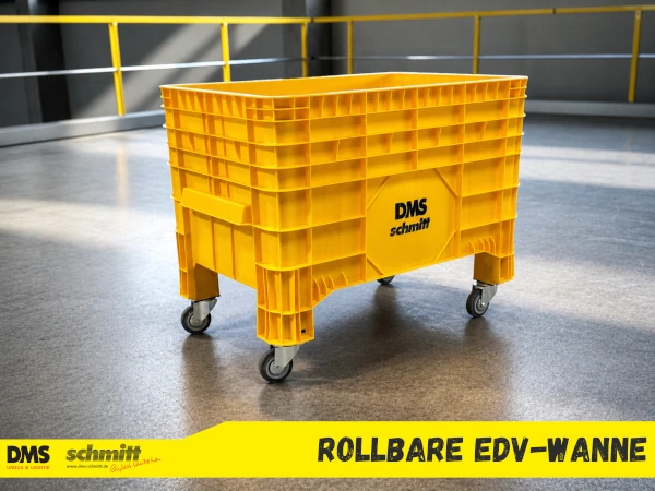Rollbare EDV-Wanne Rollbare EDV-Wanne
